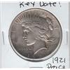 Image 1 : KEY DATE $1 PEACE DOLLAR 1921