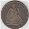 Image 1 : 1858 O SEATED LIBERTY HALF 50 CENT