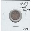 Image 1 : 1857 HALF DIME SEATED LIBERTY