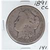 Image 1 : 1891 CC $1 SILVER MORGAN CARSON CITY