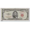 Image 1 : $5 RED SEAL 1953 C LEGAL TENDER