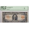 Image 1 : $20 GOLD CERTIFICATE 1922 LOW SERIAL NUMBER PCGS