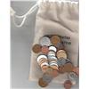 Image 1 : CANVAS BAG OF FOREIGN COINS