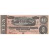 Image 1 : $10 CSA CONFEDERATE 1864 BOLD INKS