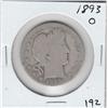 Image 1 : 1893 O BARBER SILVER HALF