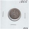 Image 1 : 1855 SEATED DIME