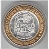 Image 1 : .999 SILVER BULLION CASINO ROUND BUFFALO BILLS