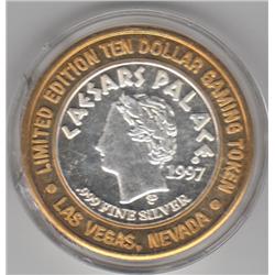 .999 SILVER BULLION CAESARS PALACE ROUND