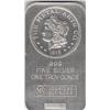 Image 1 : 1 OUNCE SILVER BAR .999 FINE ASSAYERS BULLION MORGAN TROY OUNCE