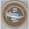 Image 1 : SILVER BULLION CASINO ROYAL CARRIBEAN SILVER ROUND .999 FINE SILVER