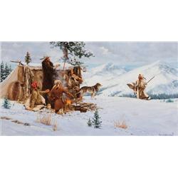 Johnson, Harvey - A Mountain Man's Christmas (1921-2005)
