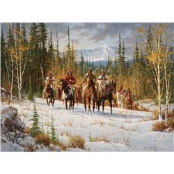 Roberts, Gary Lynn - Winter Warriors (b. 1953)