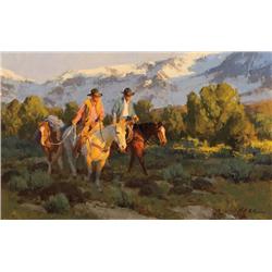 Anton, Bill - Packing the San Juans (b. 1957)