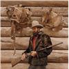 Image 1 : Bama, James - Bob Edgar with Sharps Rifle (b. 1926)