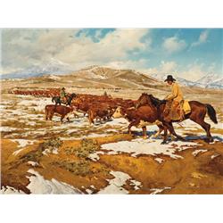 Owen, Bill - CO Bar Cattle Country (b. 1942)