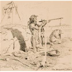 Russell, C. M.  - The Medicine Man #3, 1909 (1864-1926)