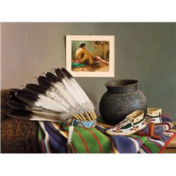 Acheff, William - Split Horn Bonnet (b. 1947)