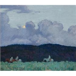 Hennings, E. Martin - Moonlight in the Chamisa (1886-1956)