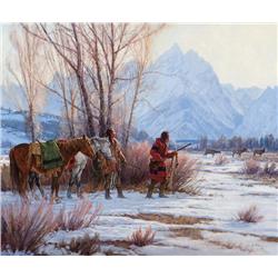 Grelle, Martin - The Elk Stalkers (b. 1954)