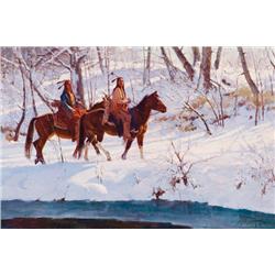 Norton, Jim - Snow on Currant Creek (b. 1953)