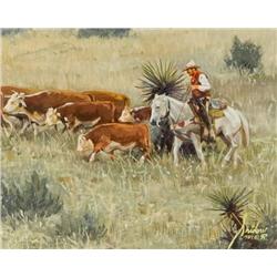 Snidow, Gordon - Cattle Drive (b. 1936)