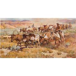 Eggenhofer, Nicholas - Texas Longhorn Cattle Drive (1897-1985)