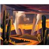 Image 1 : Mell, Ed - Storm and Desert Wash (b. 1942)