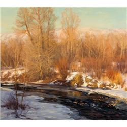 Eaton, Valoy - Stream Bank (b. 1938)