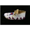 Image 3 : Beaded moccasins - Plains Indian - Good Condition Provenance: Robert Owen Browne Museum Collection