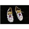Image 4 : Beaded moccasins - Plains Indian - Good Condition Provenance: Robert Owen Browne Museum Collection