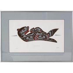 Jim Gilbert NW Serigraph 12" x 20" 113/250
