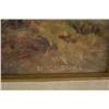 Image 3 : R. Crooke 12"x16" o/b 'Stage Run' heavy varnish finish over oil, looped.