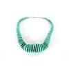 Image 1 : Sterling and turquoise graduated necklace circa 1940
