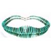 Image 5 : Sterling and turquoise graduated necklace circa 1940