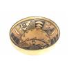 Image 2 : Hopi polychrome figural bowl - 11"d x 4"h from Ojai Valley Museum...Provenance: Robert Owen Browne M