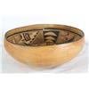 Image 3 : Hopi polychrome figural bowl - 11"d x 4"h from Ojai Valley Museum...Provenance: Robert Owen Browne M