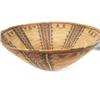 Image 6 : 18" Polychrome Midu basket - outstanding measures 18" d x 8" h ...Provenance: Robert Owen Browne Mus
