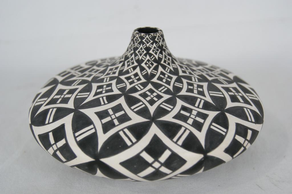 Dorothy Torivio (1946) Acoma 6" Art Pottery Vessel Torivio has been ...