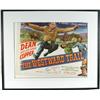 Image 1 : Eddie Dean 'The Westward Trail' 1948 Poster half sheet poster.  Very Good - Excellent Condition - Ne