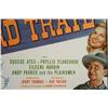 Image 6 : Eddie Dean 'The Westward Trail' 1948 Poster half sheet poster.  Very Good - Excellent Condition - Ne