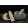 Image 1 : Early California Mortars & Pestles - 4pcs