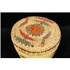 Image 2 : Salish lidded basket - 2.5"h x 3" d Provenance: Robert Owen Browne Museum Collection