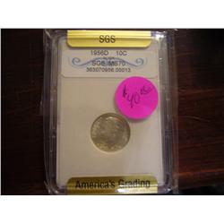 1956d sgs ms70 dime