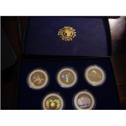 five statehoode quarters inaugural edition 1999 bu