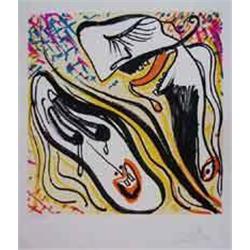 Salvadore Dali "Heterosexual Anguish" Lithograph 1974