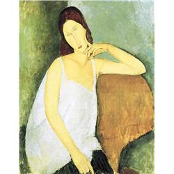 Modigliani "Portrait of Jeanne Hebuterne" Ltd Edition Giclee on Paper