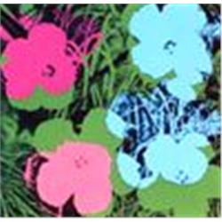 Ltd Edition Serigraph - Andy Warhol "Flower 1"
