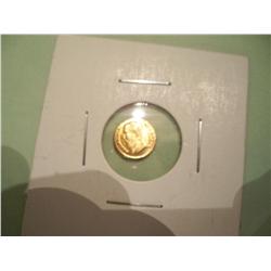 22K Gold Maximillian Miniature Coin