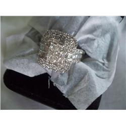 HUGE 5 1/2 CARAT DIAMOND RING, TOP QUALITY VS AND COLOR F