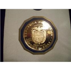 Republic of Panama 500 Balboa Gold Coin 41.76g Gold